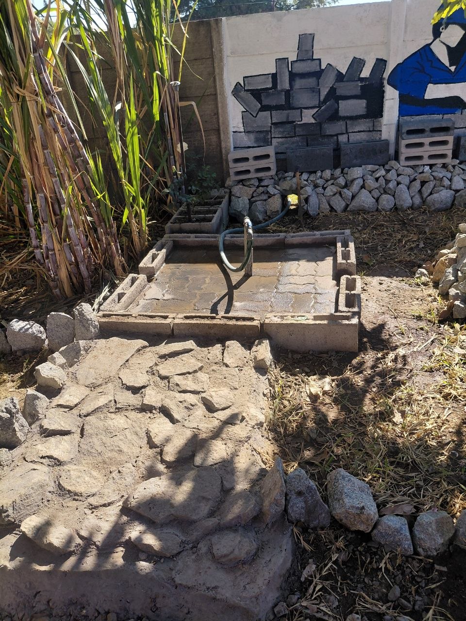 Sand and stone aggregate